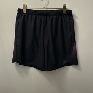 ASICS mens running shorts Large